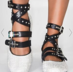 Sugar thrillz petty princess bling flats